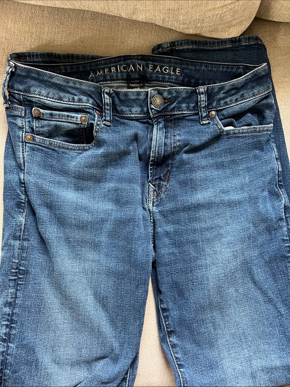 American Eagle Outfitters Men’s Medium Blue Skinny Jeans